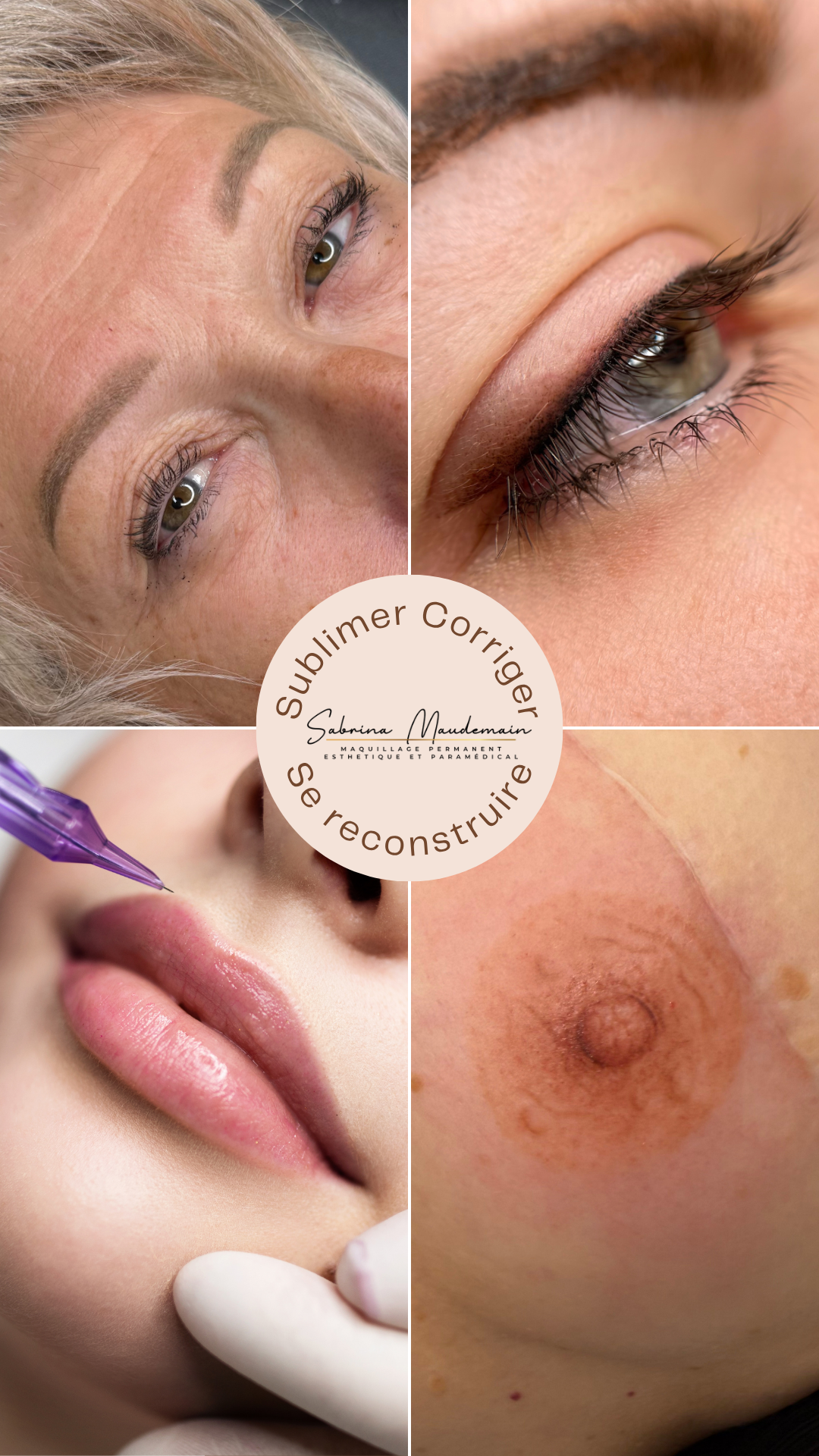 SabyDermoBeauty Maquillage Permanent et dermopigmentation des sourcils à Saint Gilles Croix de Vie 85
